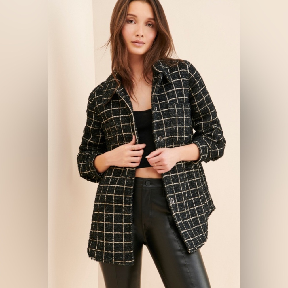 Steve Madden x BB Dakota Window Seat Jacket XS